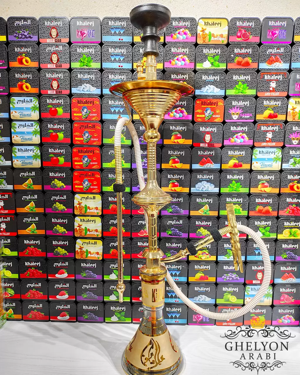 Arabic hookah by Khalil Mamoun code 711 1 قلیون عربی خلیل مأمون کد 711 - Image 3